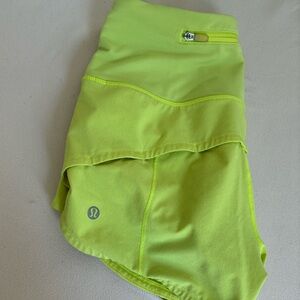 2.5 high rise lulu lemon speed ups